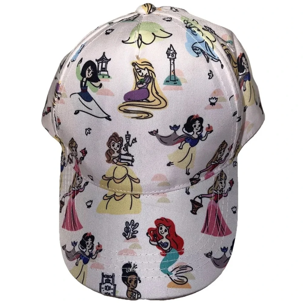 Rare‎ Disney Animators Collection Princess Pink Hat Baseball Cap One Size Kids